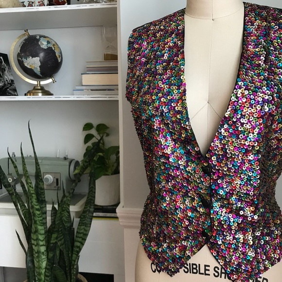 Vintage Jackets & Blazers - Vintage • Jazz Hands Vest